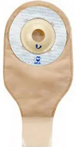 Marlen Ultralite Shallow Convex 7/8" Transparent Ostomy Pouch with Aquatack