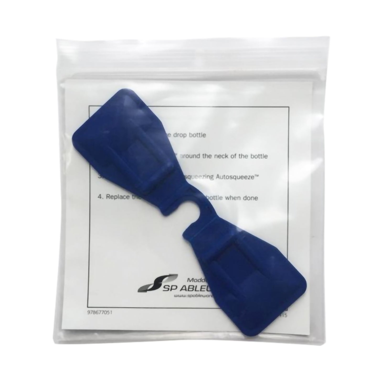 Autosqueeze Eye Drop Bottle Aid - Blue