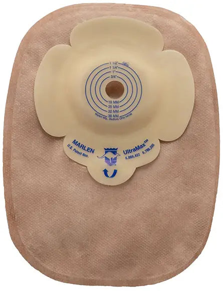 Marlen Deep Convex Closed-End Ostomy Pouch