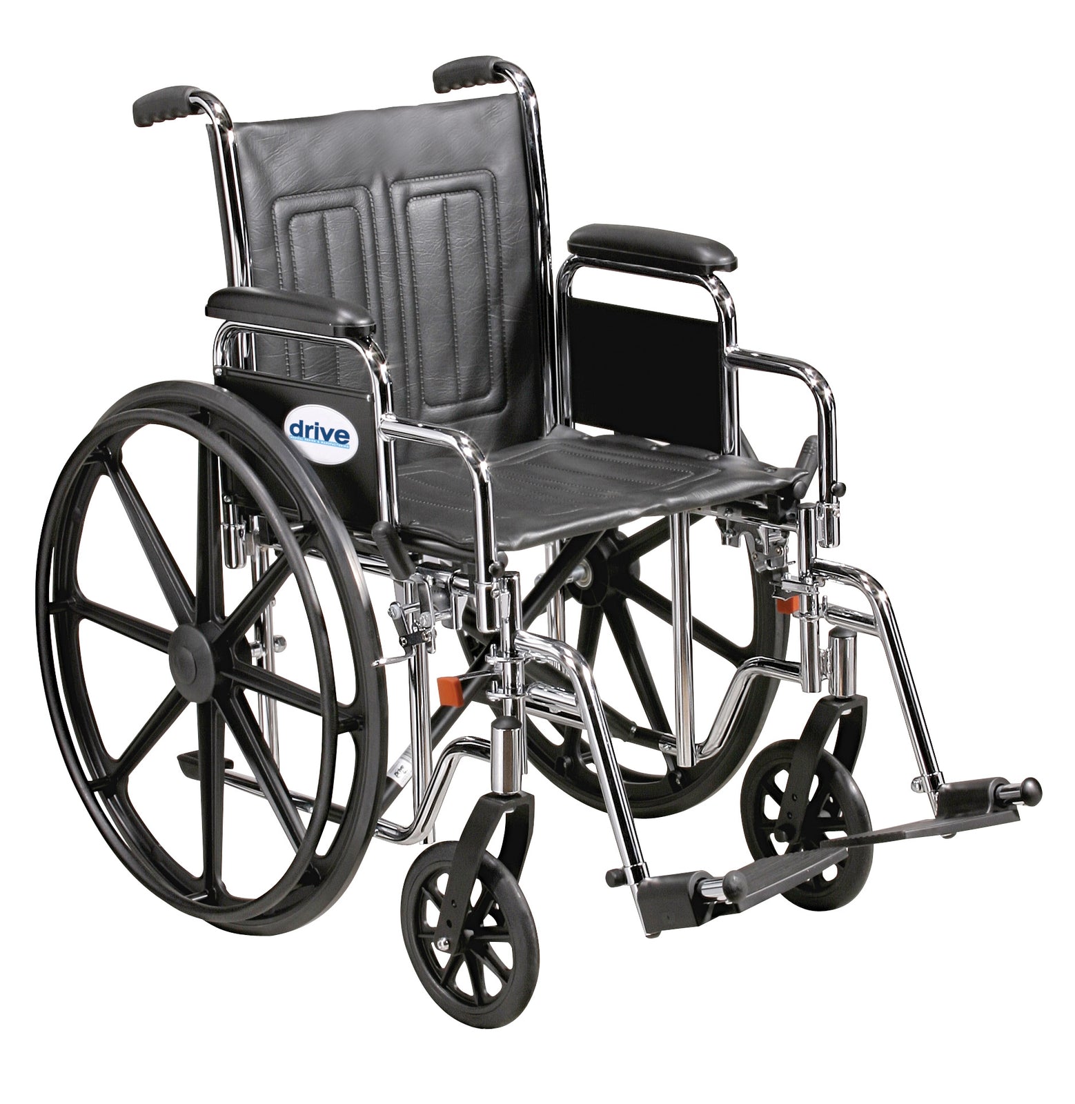 Drive Sentra EC Heavy Duty Bariatric Wheelchair with Elevating Legrest