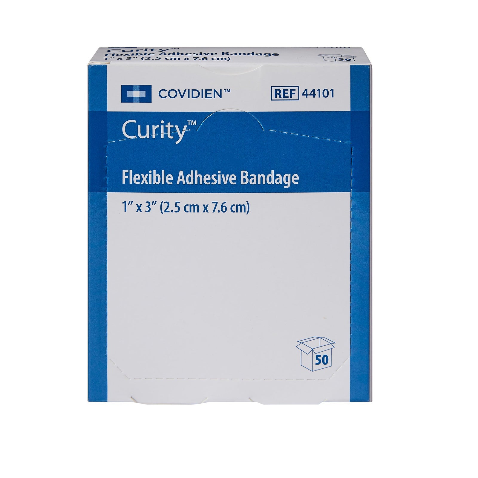 Curity Fabric Tan Adhesive Strip 1 x 3 Inch Sterile
