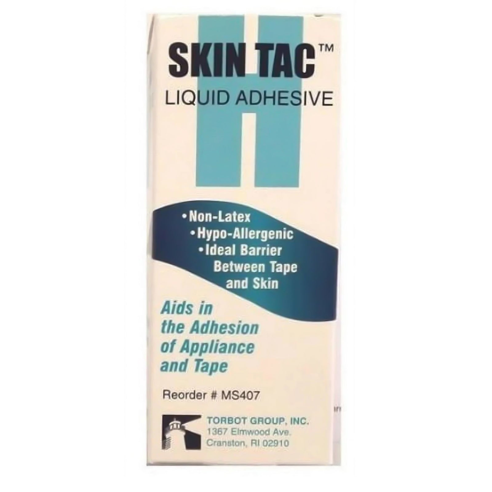 Skin Tac H Hypoallergenic Topical Adhesive 4 oz Bottle