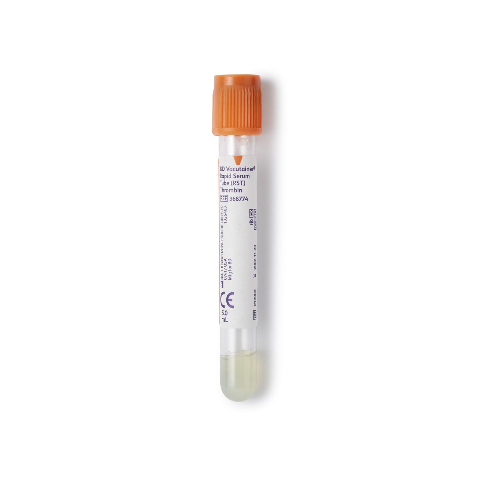 BD Vacutainer Venous Blood Collection Tube with ACD Solution B Additive
