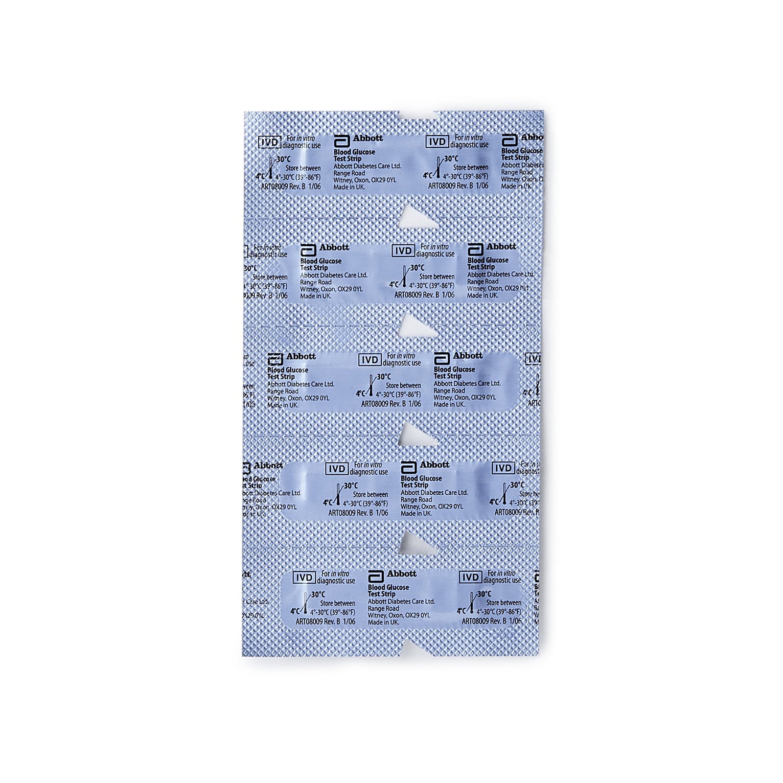 Optium EZ Blood Glucose Test Strips