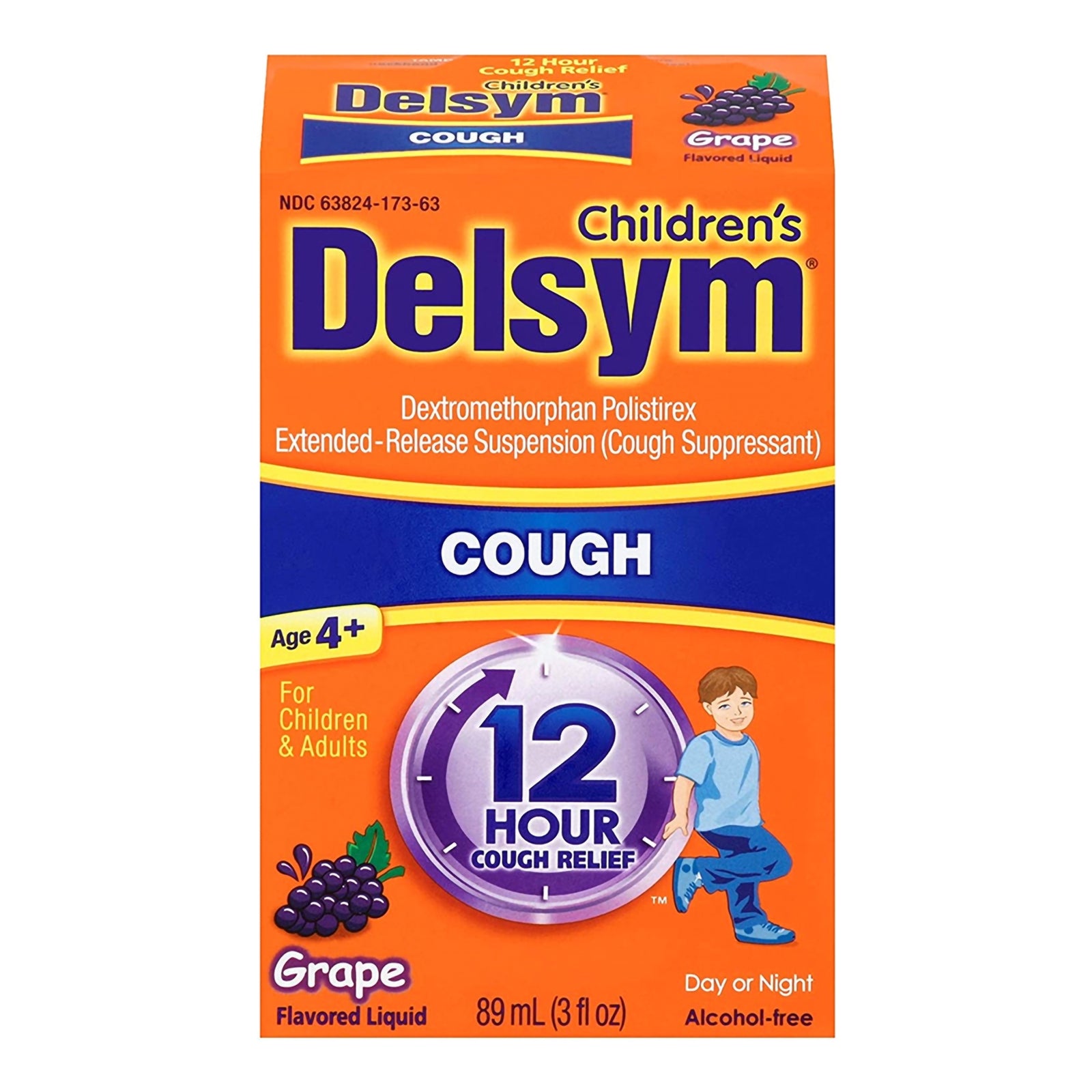 Delsym 12-Hour Cough Suppressant Liquid