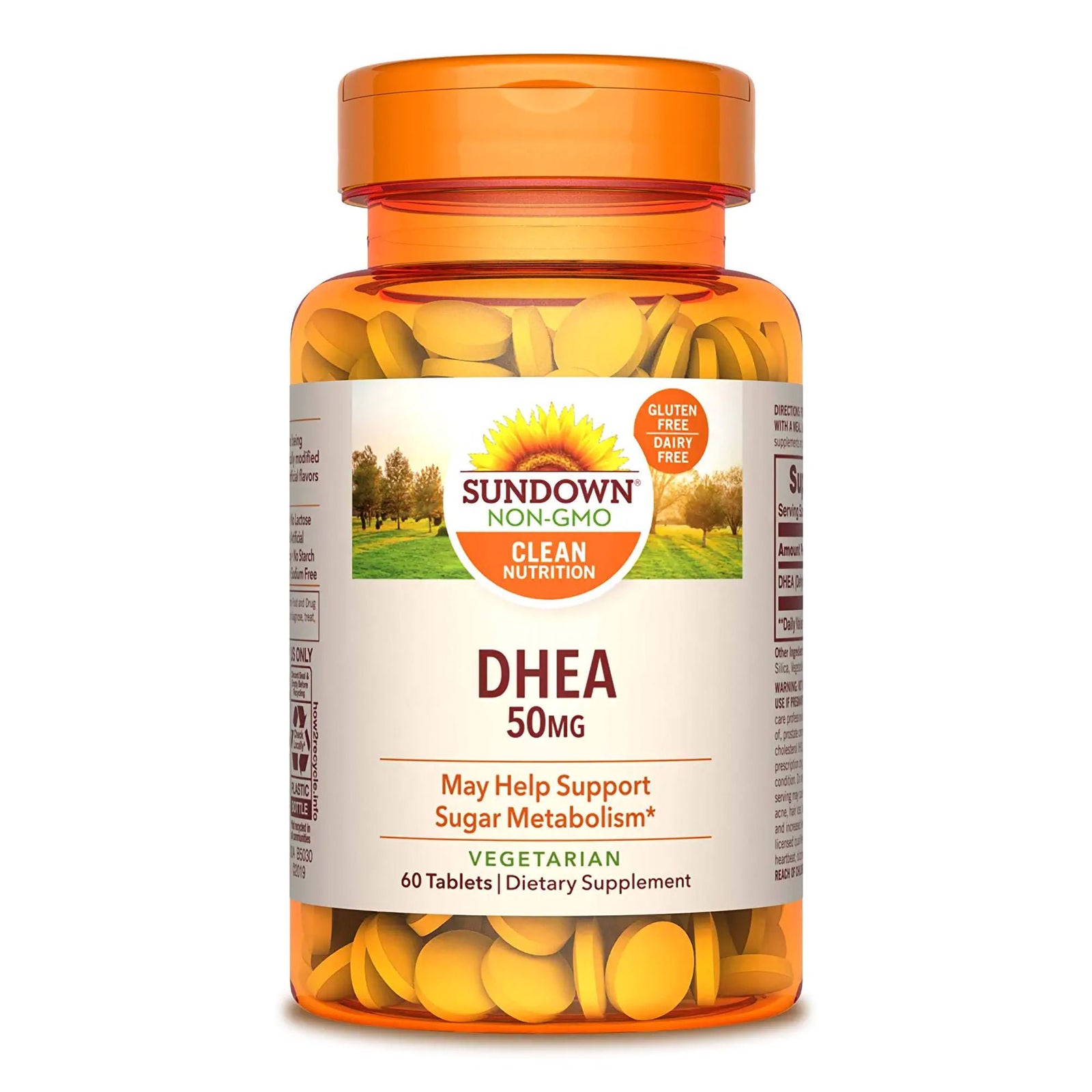 Sundown DHEA 50 mg Tablets, 60 Count