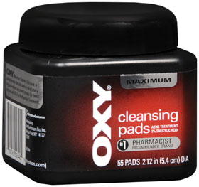 Oxy Acne Treatment Pads 55 Count