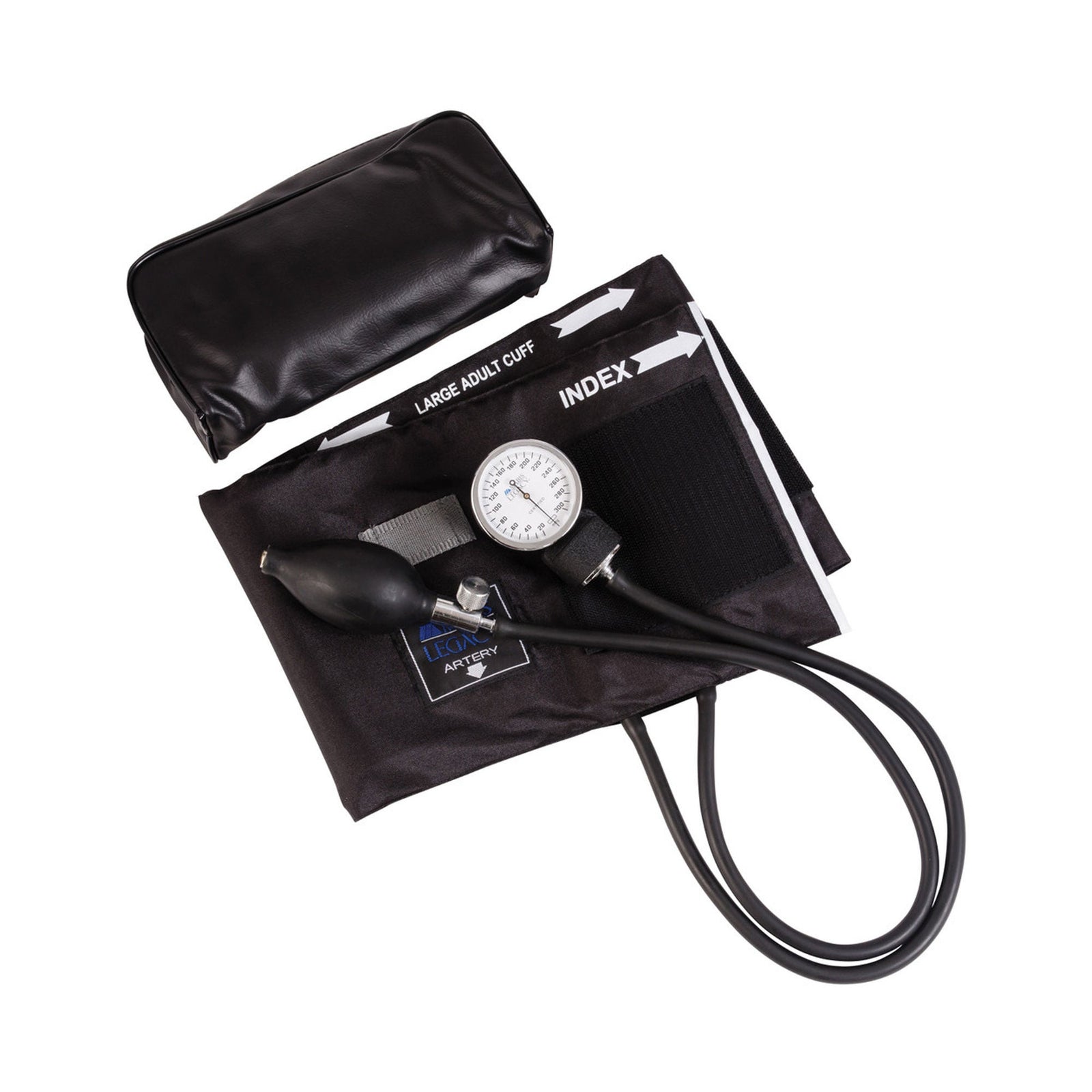 DMS Pocket Aneroid Sphygmomanometer with Large Adult Cuff