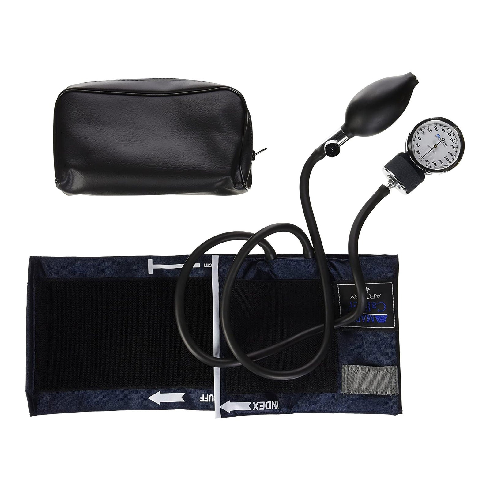 DMS Pocket Aneroid Sphygmomanometer with Large Adult Cuff