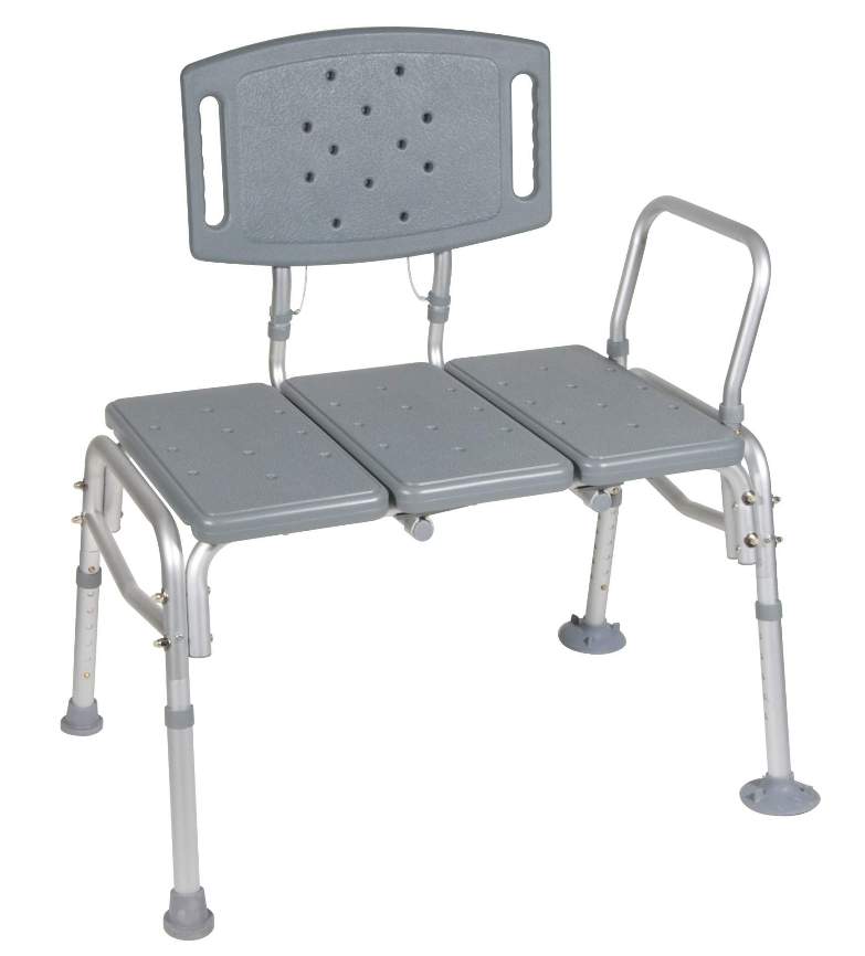 Drive DeVilbiss Bariatric Transfer Bench, 500 lb Capacity