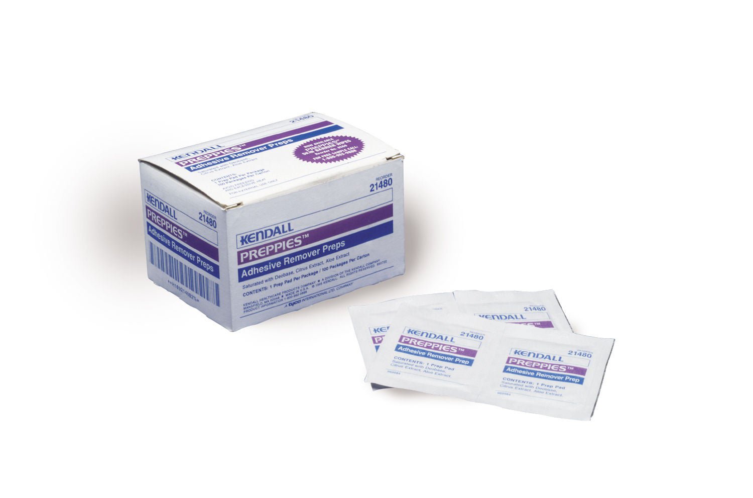 Cardinal Health Preppies Adhesive Remover Preps