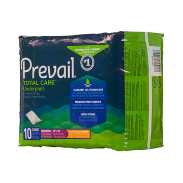Prevail Total Care Disposable Underpad 30 x 30 Inch - Heavy Absorbency