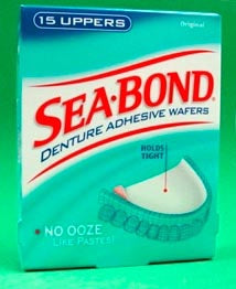 Sea•Bond® Denture Adhesive Wafers