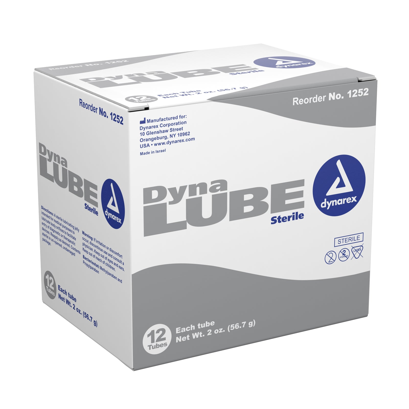 DynaLube Sterile Lubricating Jelly 2 oz. Tube