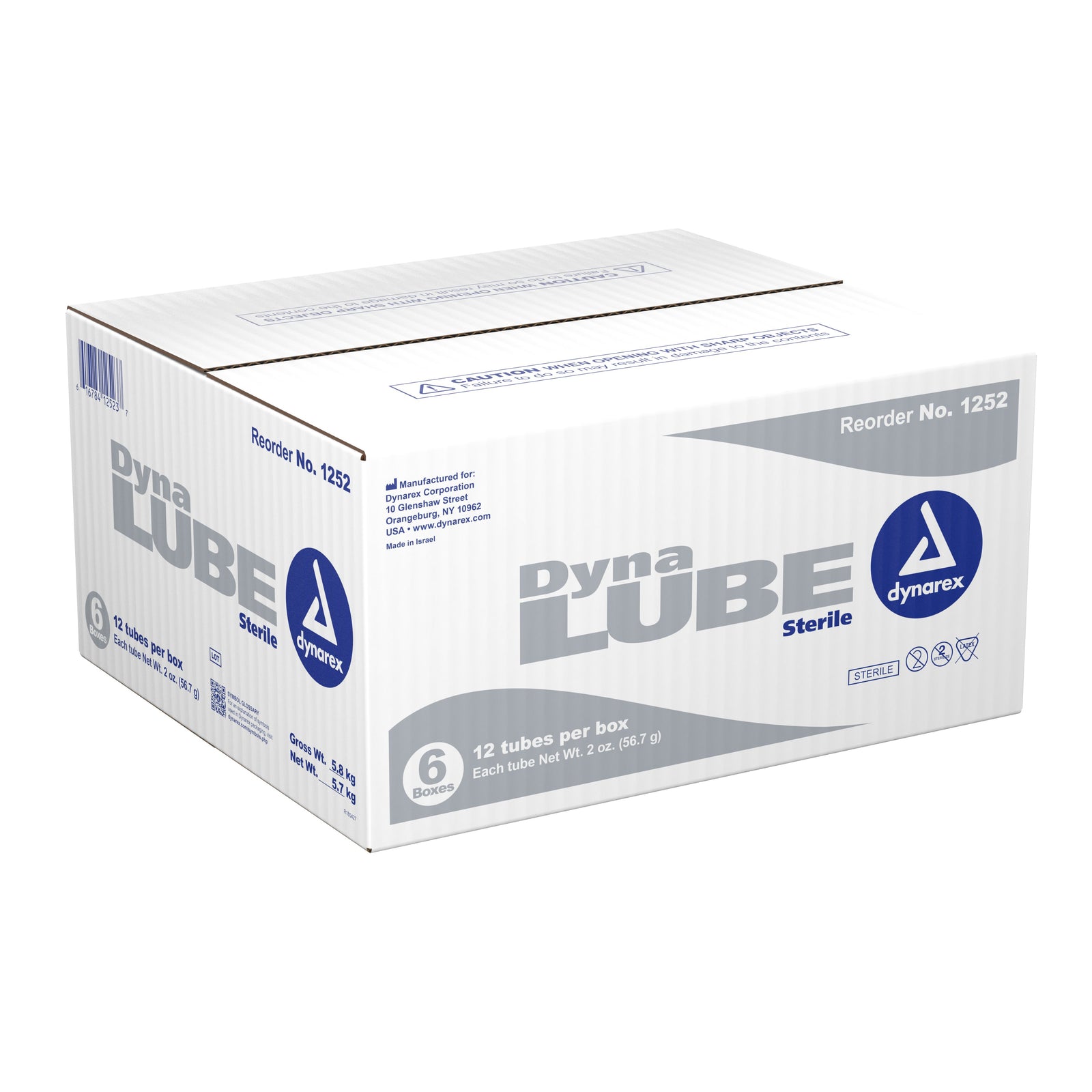 DynaLube Sterile Lubricating Jelly 2 oz. Tube