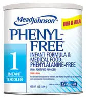 Mead Johnson Phenyl-Free 1 Metabolic Formula 1 LB