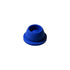 Globe Scientific Blue 13 mm Pierceable Plug Cap for Test Tubes