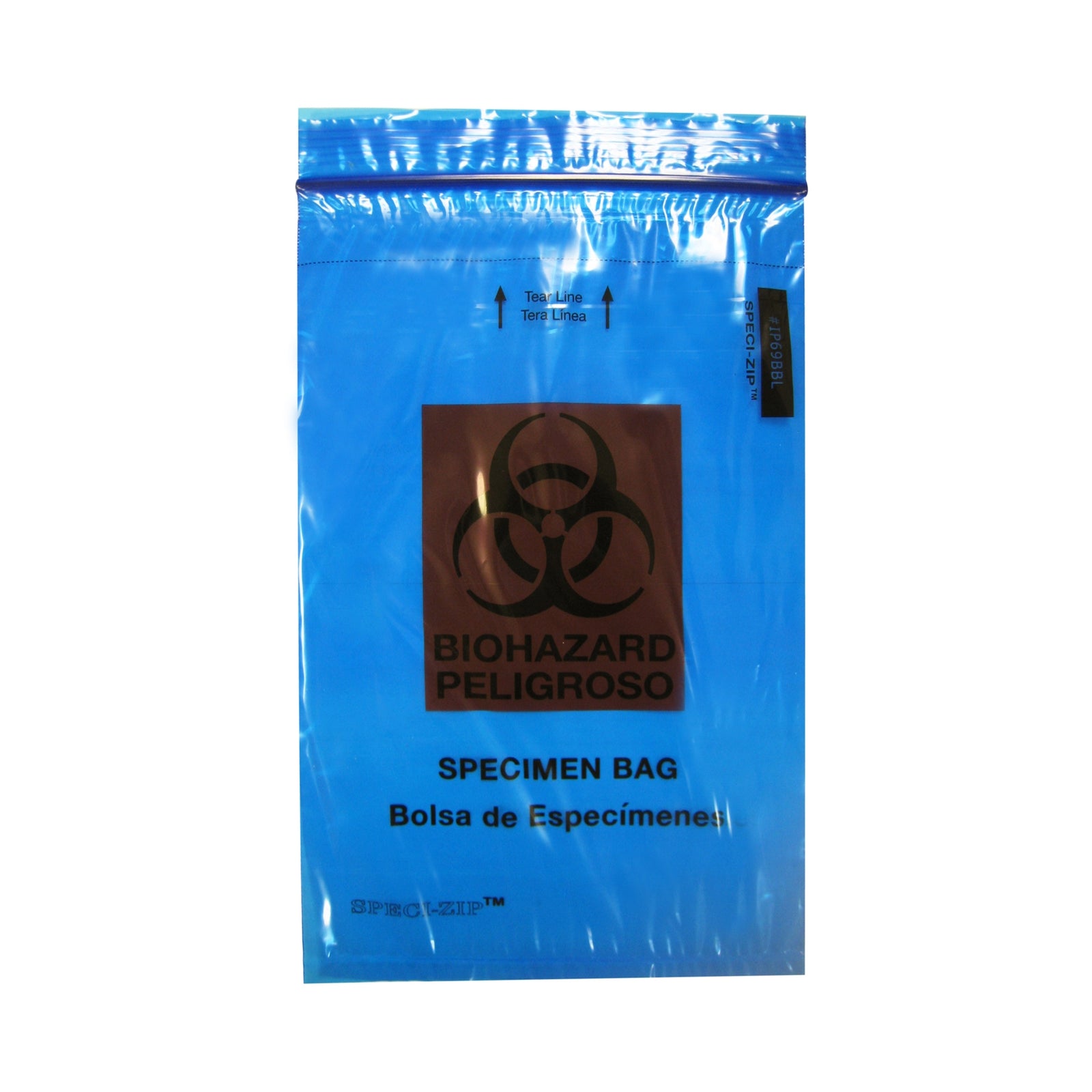 Speci-Zip® 6 x 9 Inch Specimen Transport Bag with Document Pouch