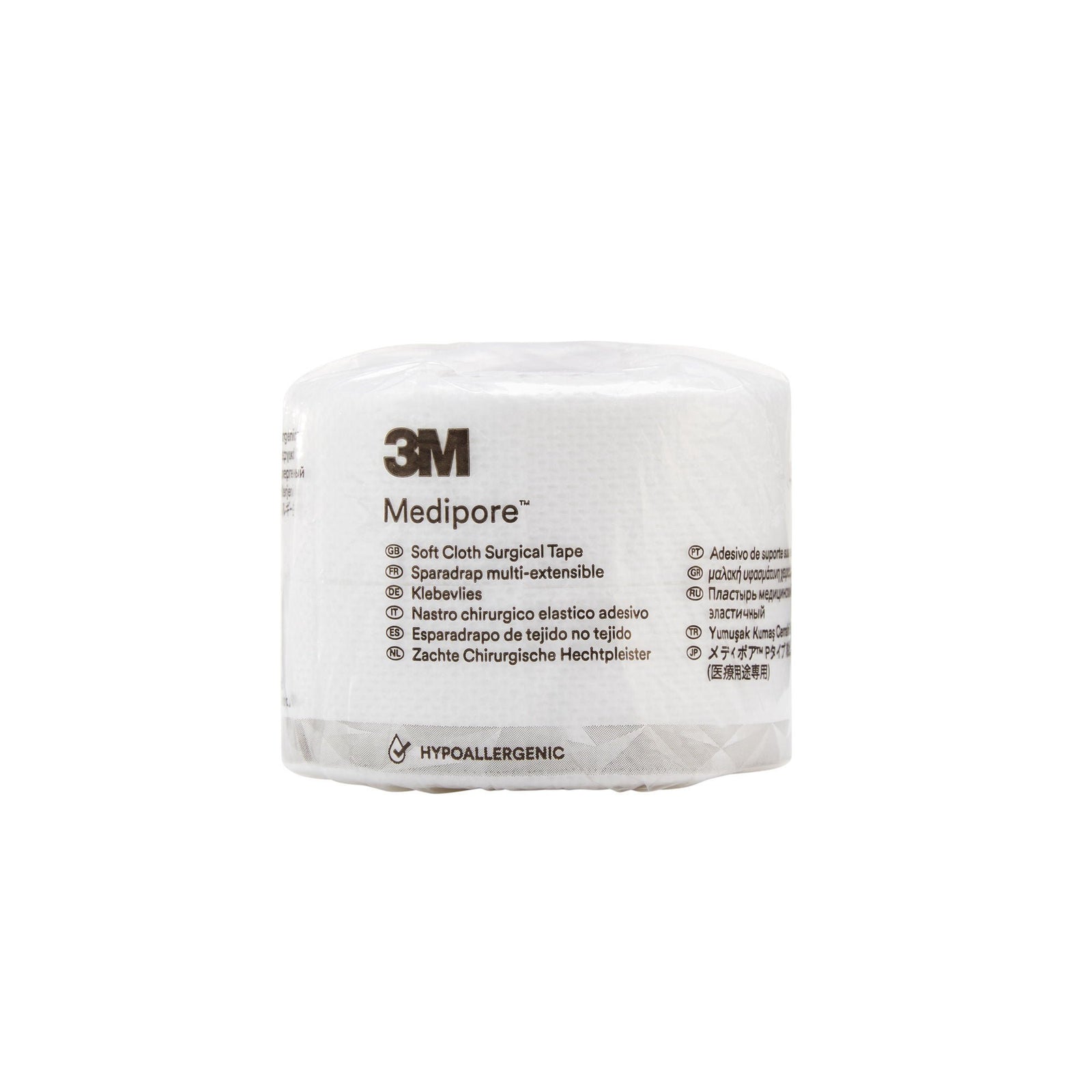 Solventum Medipore Cloth Tape, 1 Inch x 10 Yards