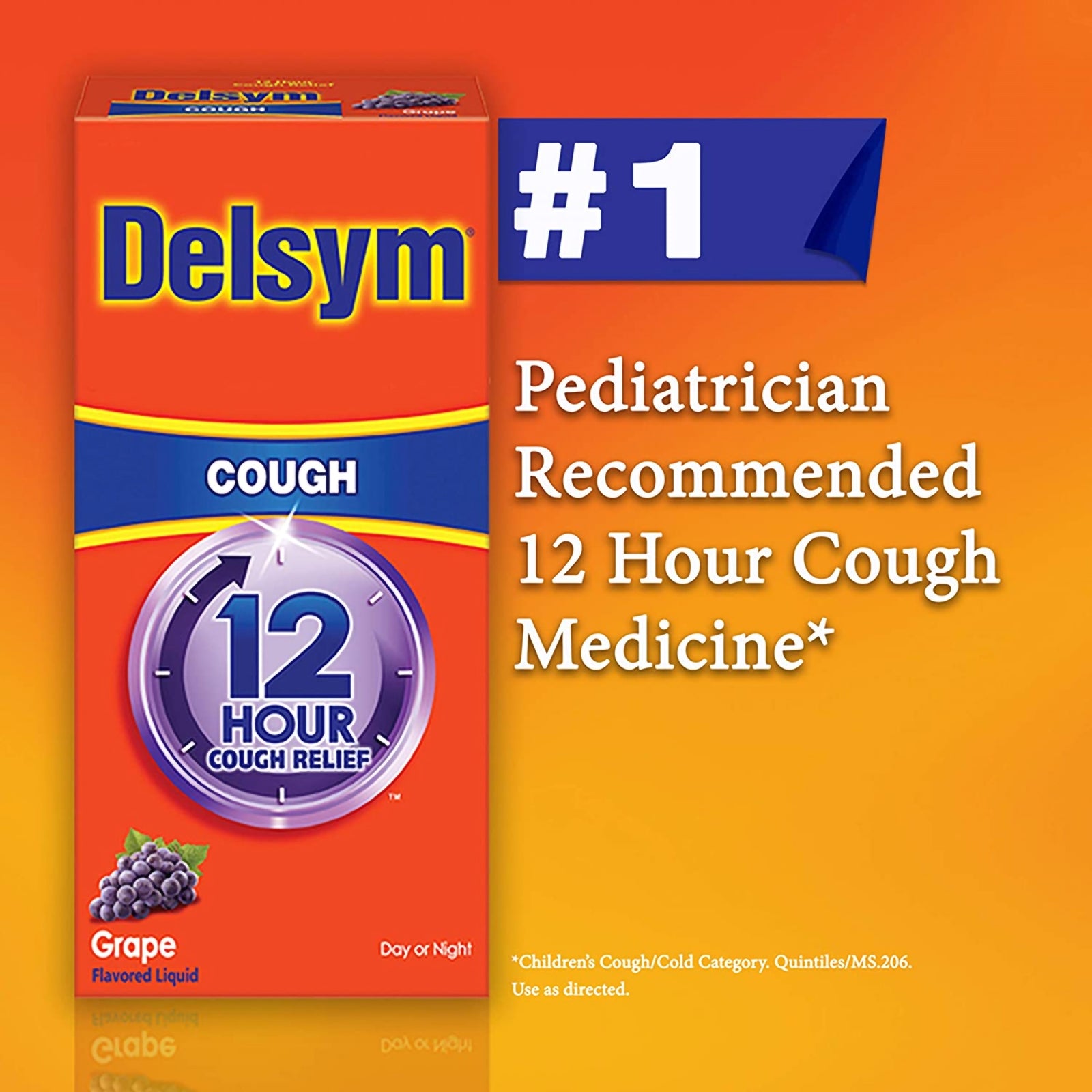 Delsym 12-Hour Cough Suppressant Liquid