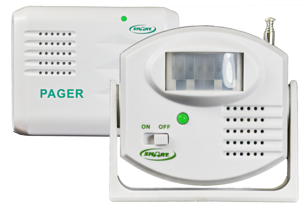 Smart Caregiver Motion Sensor with Pager Wireless System