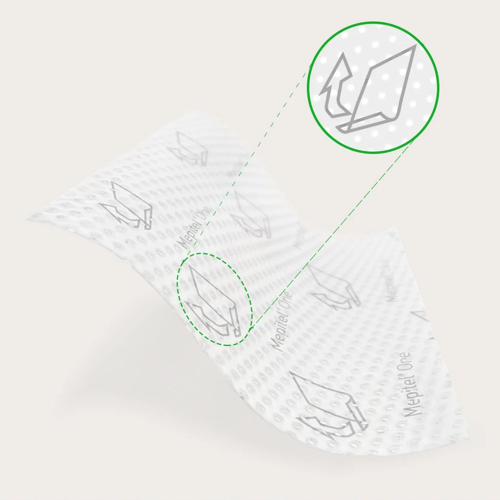 Mepitel One Wound Contact Layer Dressing 2 x 3 Inch