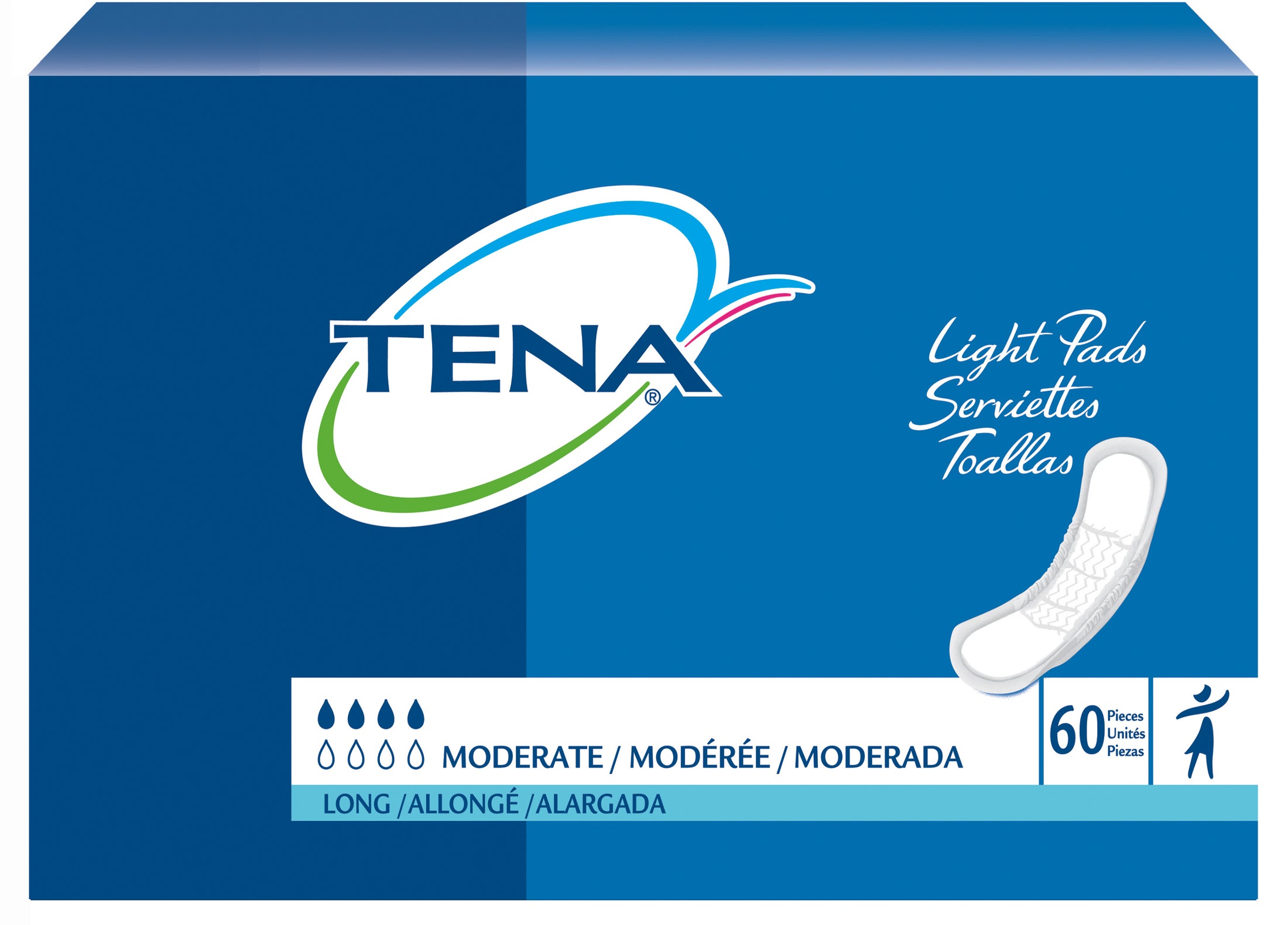 Essity HMS North TENA Moderate Long Length Bladder Control Pad