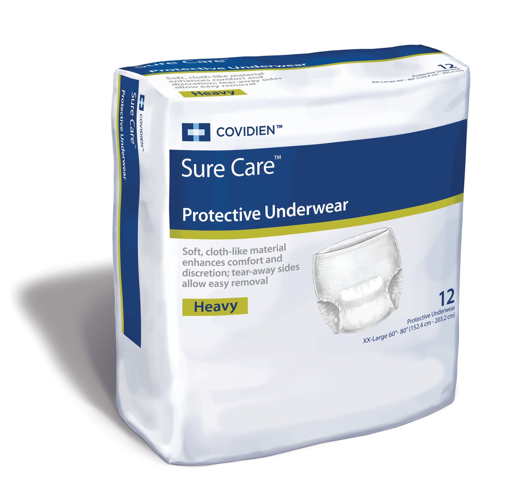 Cardinal Health SureCare Protective Underwear, Heavy Absorbency, 2X-Large