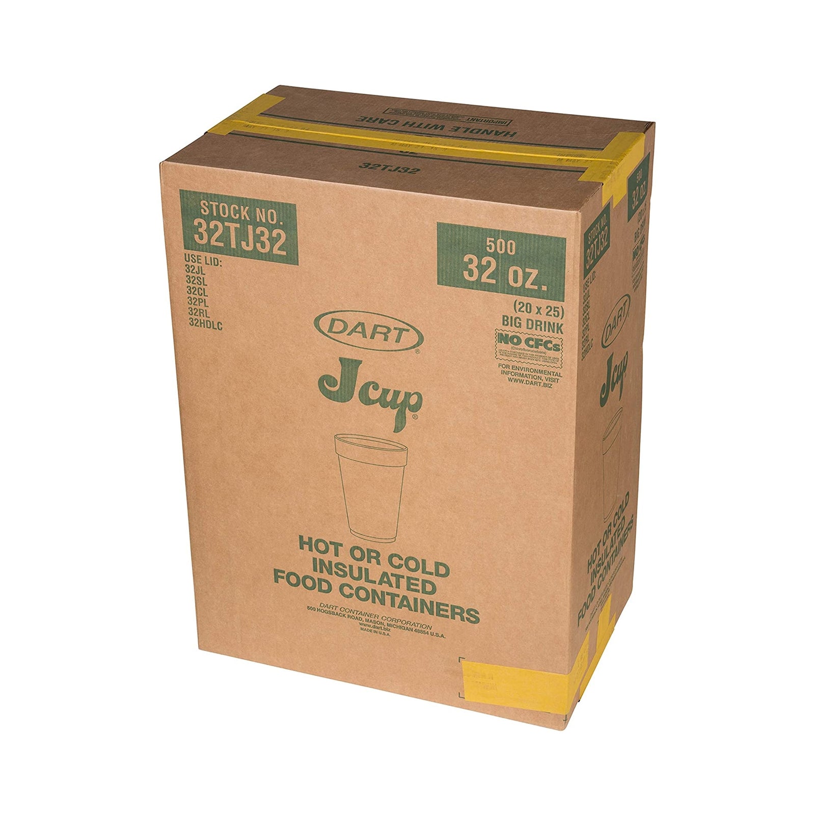 Dart® Insulated Styrofoam Drinking Cup