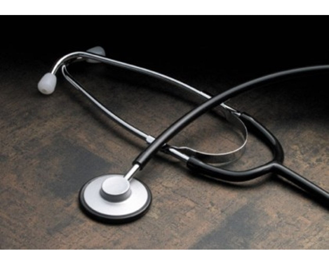 Tech-Med Green Single-Sided Stethoscope, 22 Inch