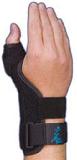 Medical Specialties Black Thumb Support