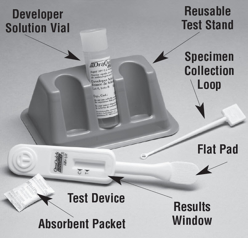 OraQuick Advance HIV-1/2 Rapid Test Kit 100 Tests