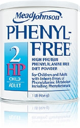 Mead Johnson Nut Phenyl-Free 2HP Vanilla Oral Supplement Powder - 1 lb Can