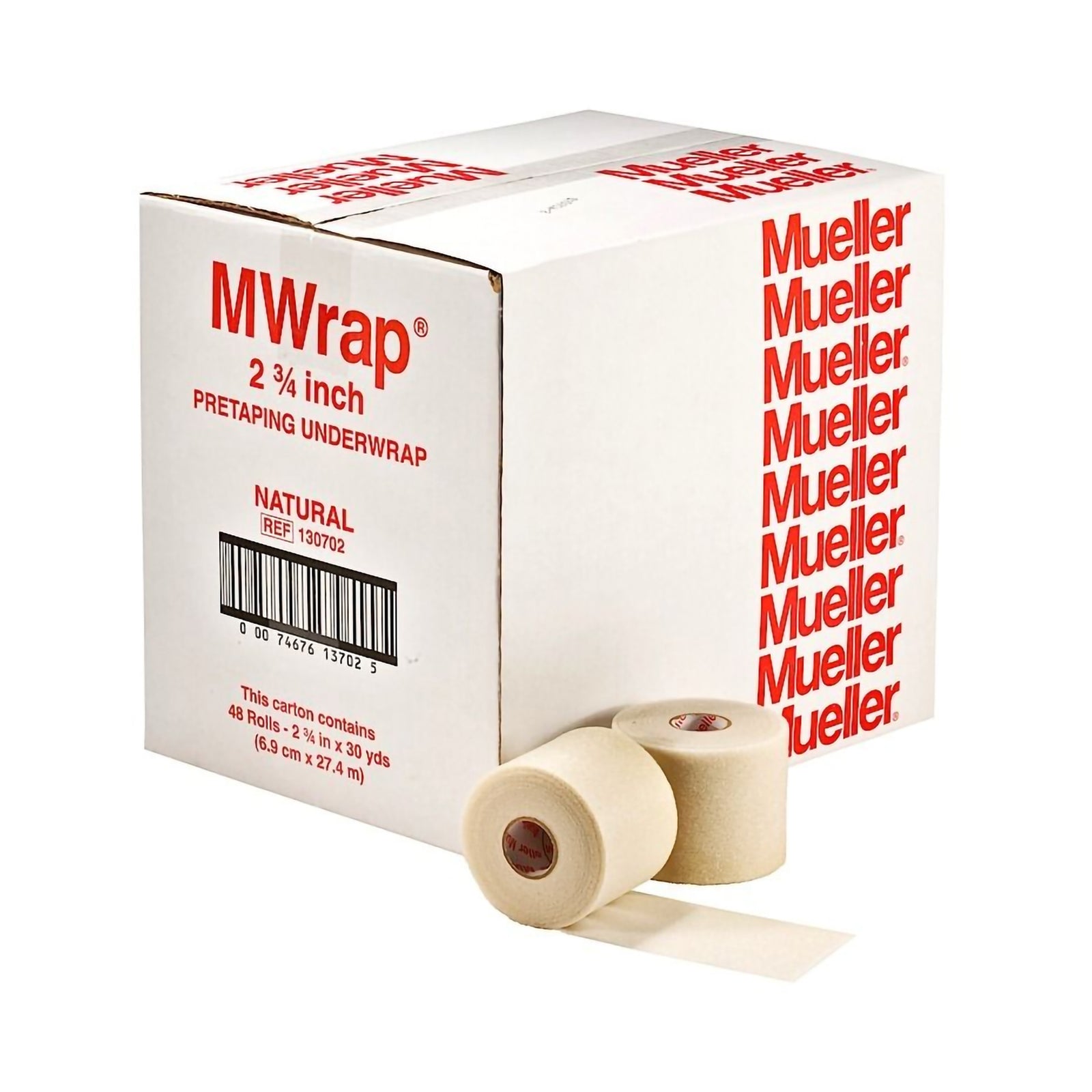 Mueller MWrap Athletic Underwrap Tape 2-3/4 Inch x 30 Yard