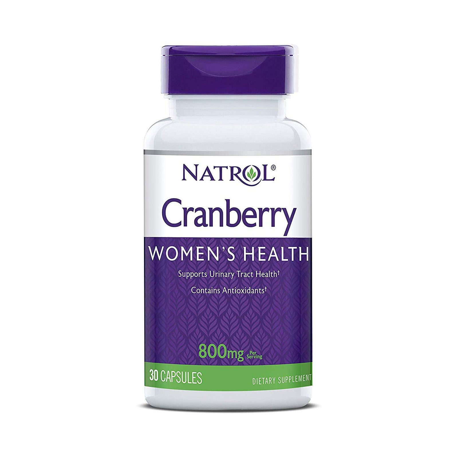 Natrol Women's Health Cranberry Capsules, 800 mg per Serving, 30 Count
