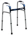 Drive DeVilbiss Deluxe Aluminum Folding Walker with Dual Trigger Release