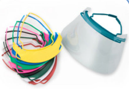 TIDIShield® Assemble 'n Go™ Visors and Nosepieces - Box of 100