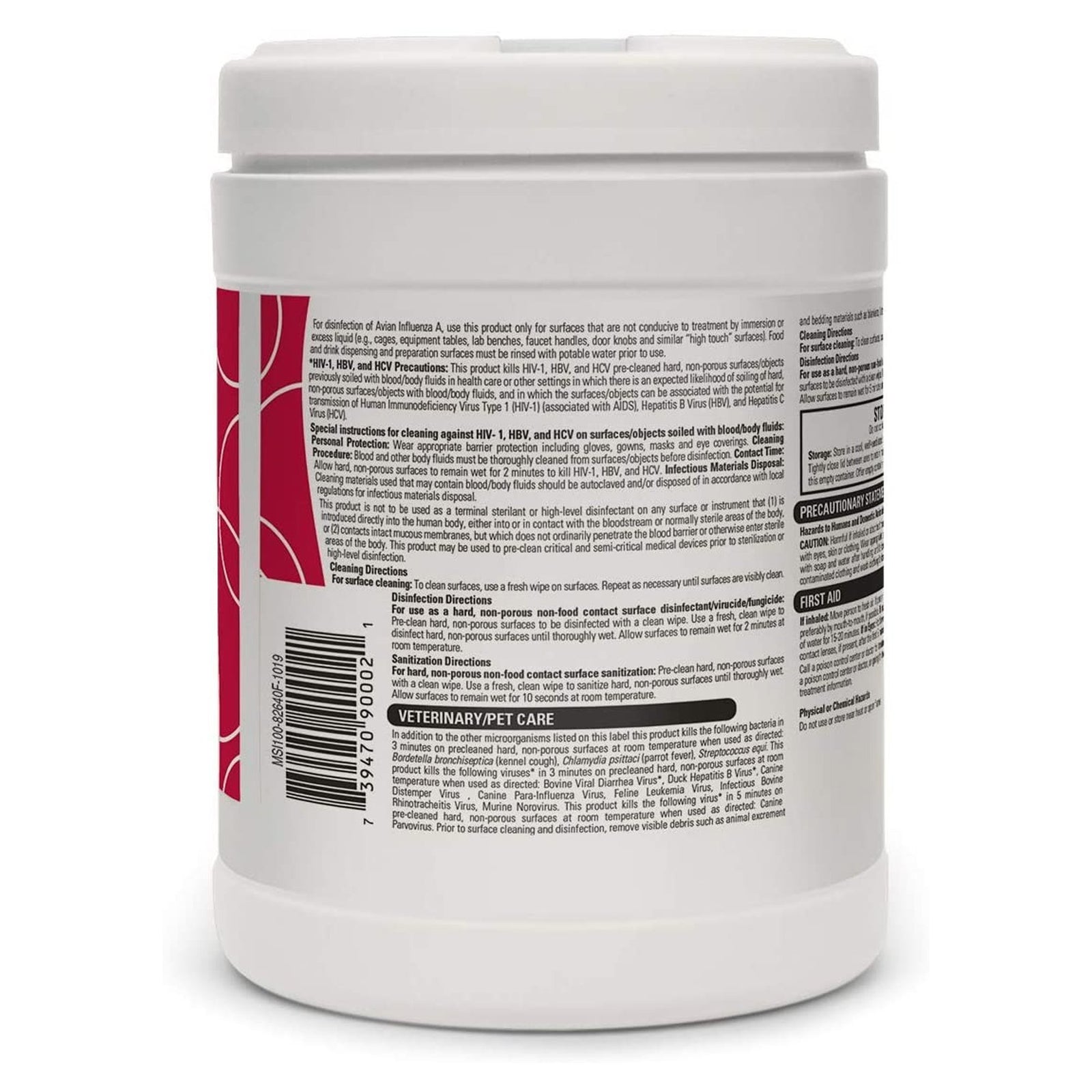 Opti-Cide3® Premoistened Broad Spectrum Surface Disinfectant Wipes
