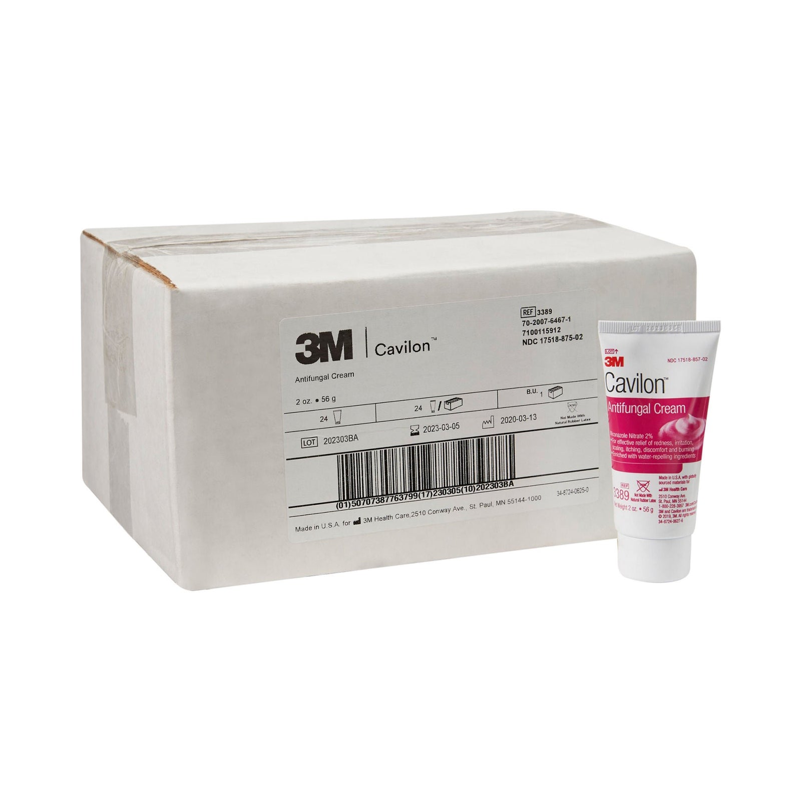 3M Cavilon Antifungal Cream, 2 oz