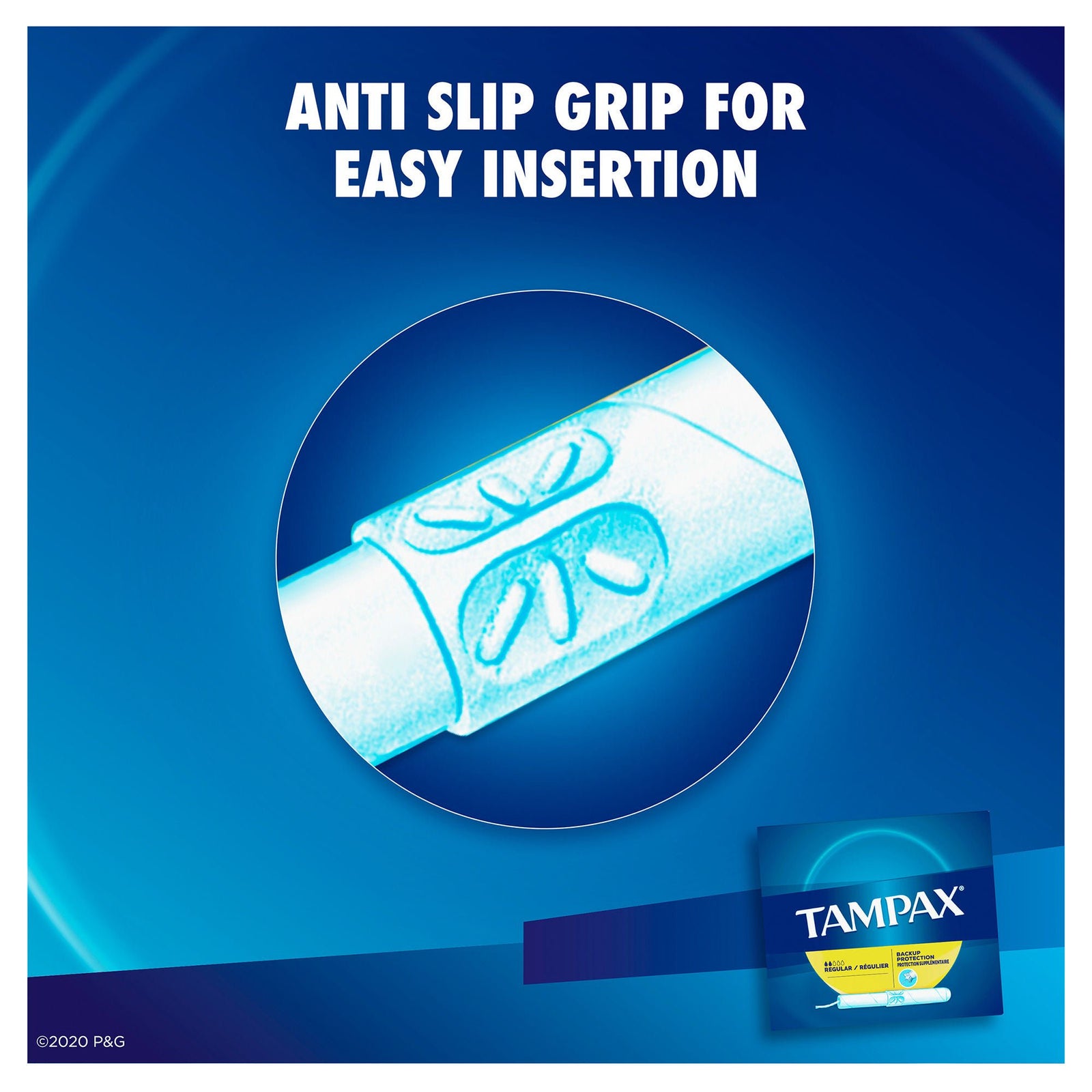 Tampax Regular Unscented Tampons with Cardboard Applicator