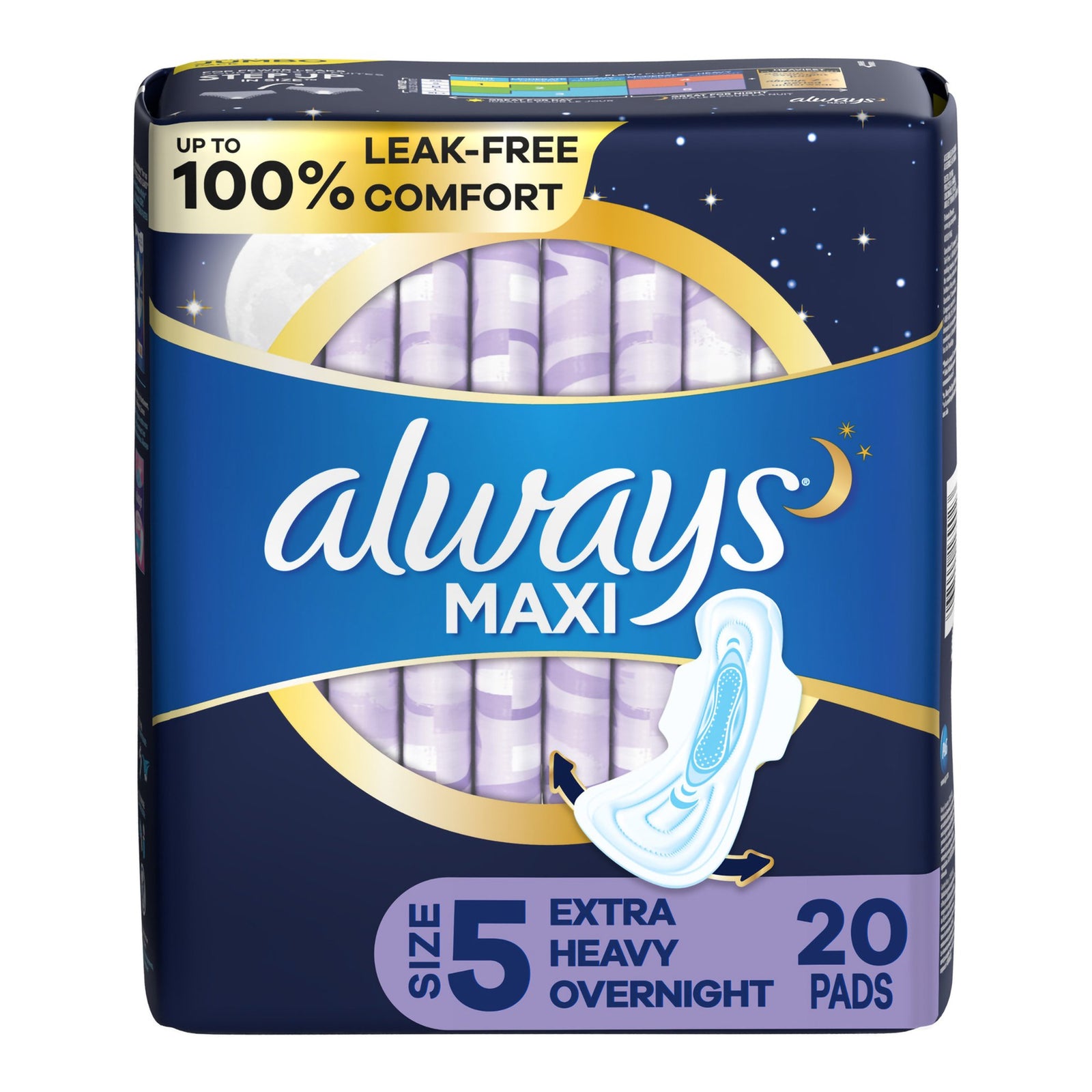 Always Maxi Feminine Pads with Wings