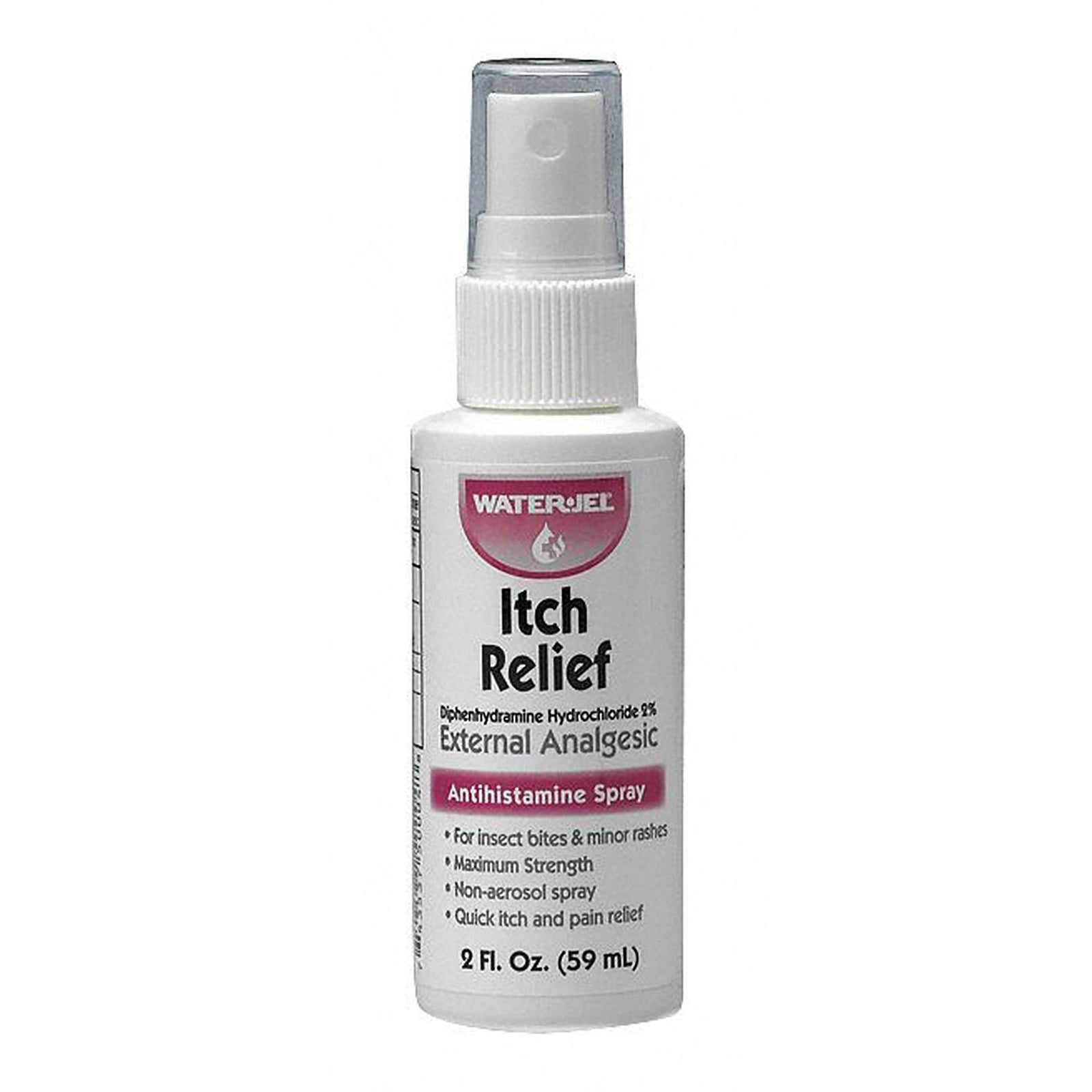 Safeguard WaterJel Max Itch Relief Spray, 2 fl oz