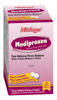 Mediproxen 220 mg Naproxen Sodium Pain Relief Tablets
