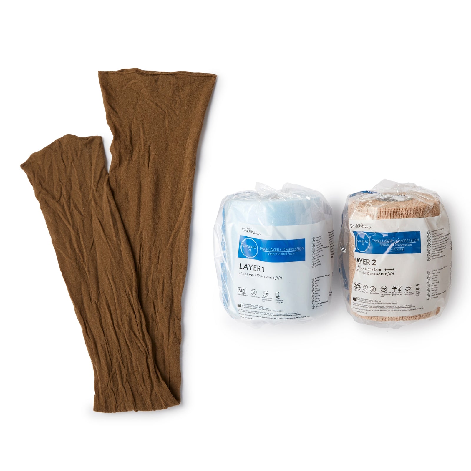 CoFlex TLC XL 2-Layer Compression Bandage System with Indicators - 4 Inch Width