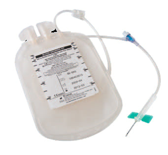 K-Shield Advantage Blood Draw Kit with 600mL Collection Bag