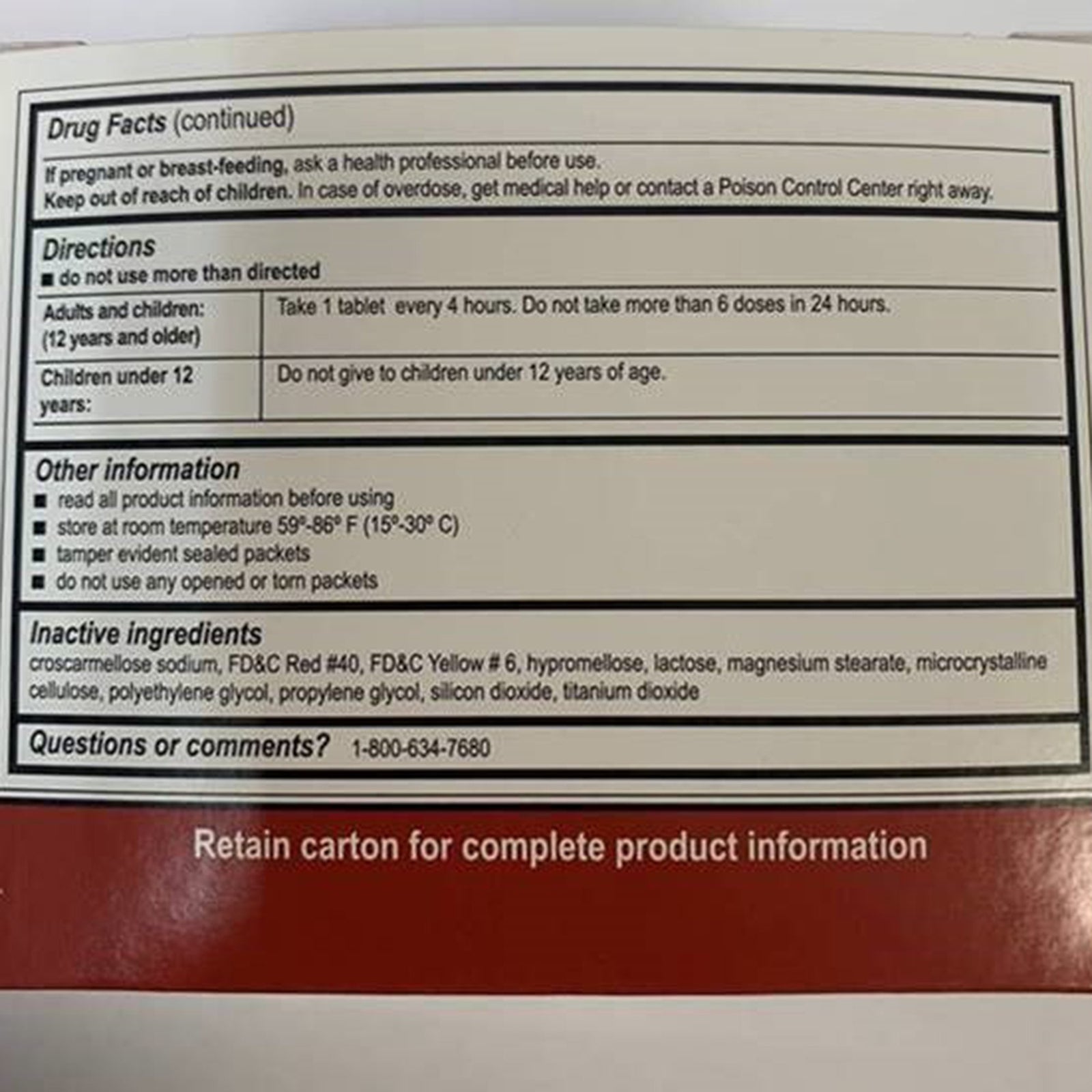 Medi-First® Sinus Relief Tablets
