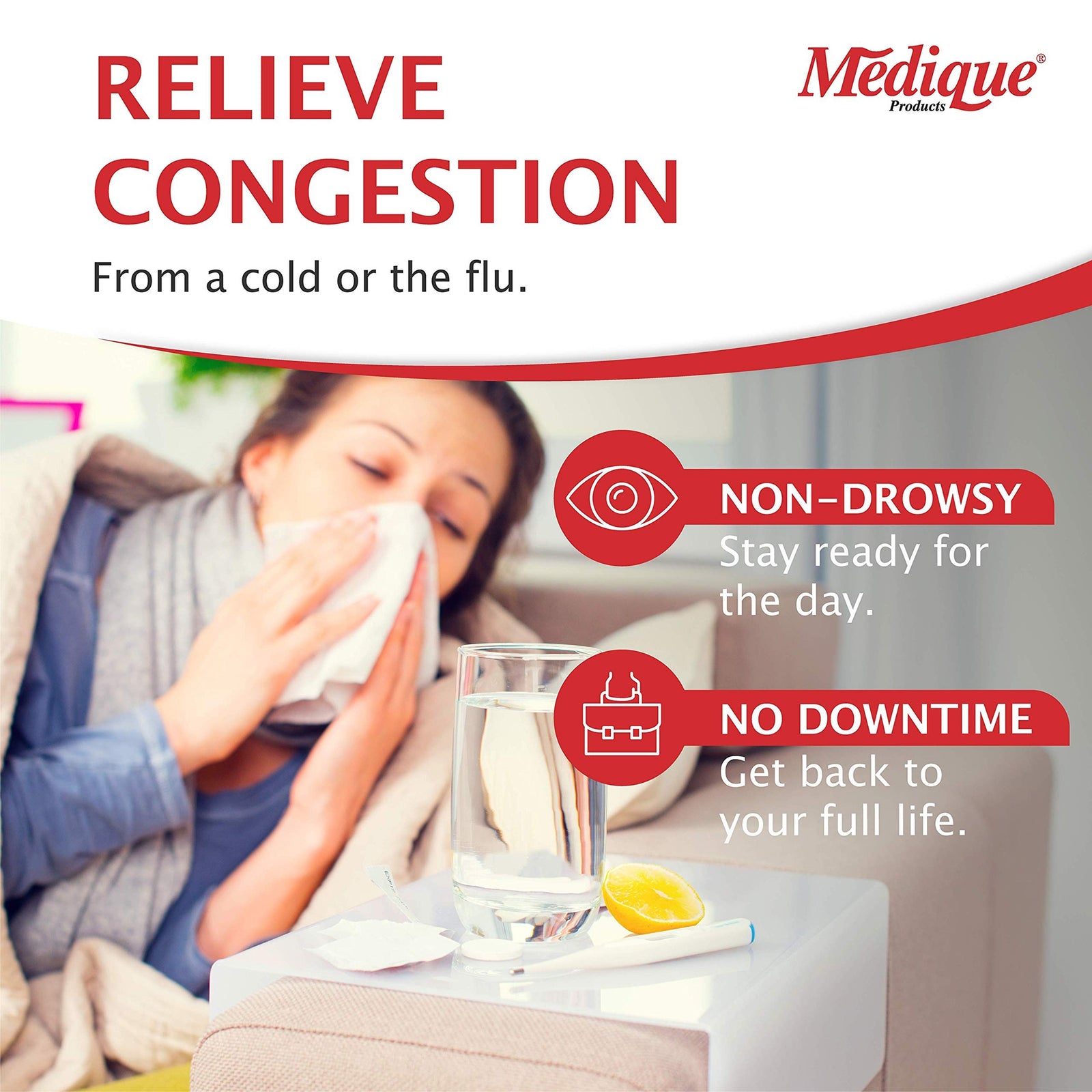 Medi-First® Sinus Relief Tablets