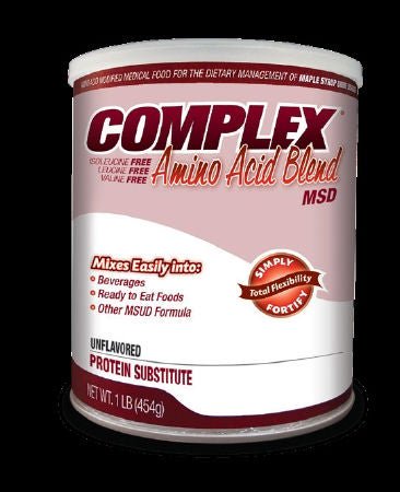 Nutricia Complex MSD Amino Acid Blend, Unflavored, 1 lb