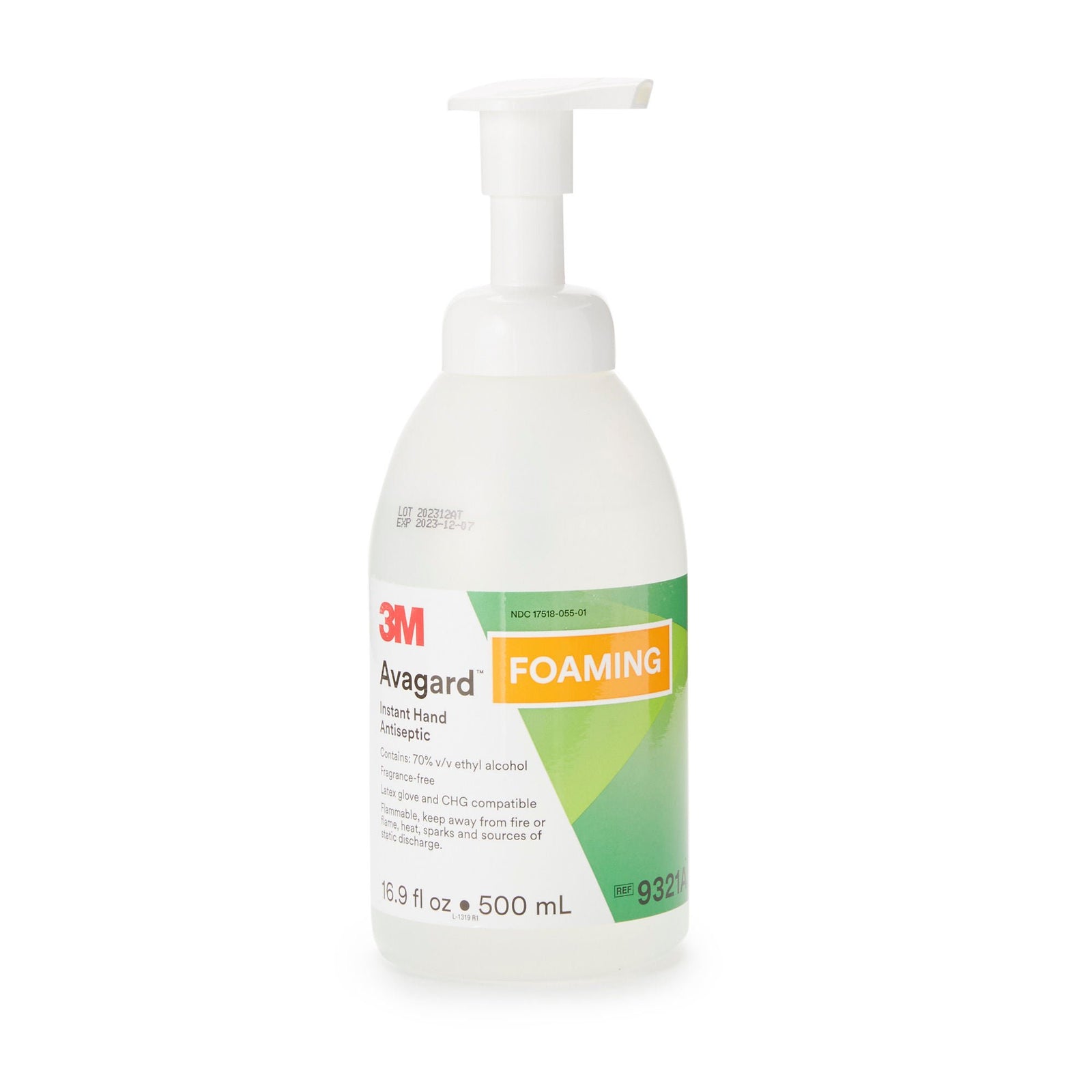 3M Avagard Foaming Hand Sanitizer, 16.9 oz