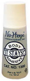 Nu-Hope It Stays Body Adhesive 2 oz Roll-On